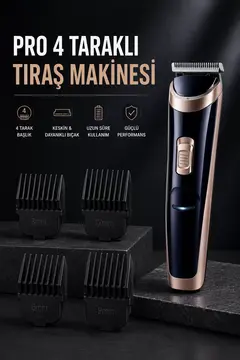 Paslanmaz Çelik Bıçaklı Hassas Çelik Bıçaklı Tıraş Makinesi