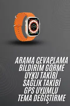 Akıllı Saat Arama Cevaplayan Bildirim Görme Yeni Nesil Bluetooth Bağlantılı
