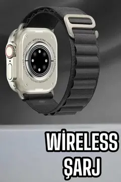 Bluetooth Bağlantılı Akıllı Saat Tüm Telefonlara Uyumlu Değiştirilebilir Kordon