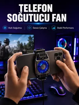 Mobil Telefon Soğutucu Fan Yüksek Soğutma Performansı