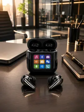 AI Destekli Dokunmatik Ekranlı Kablosuz Bluetooth Kulaklık
