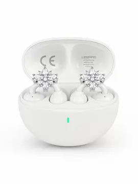 Bluetooth Bağlantılı Küpeli Kablosuz Kulaklık Uzun Pil Ömrü