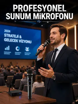 Çift Mikrofon Seti Profesyonel Ses Performansı