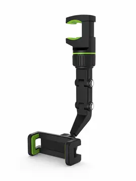 Araç İçi Dikiz Aynası Telefon Tutucu 360° Dönebilen Katlanabilir