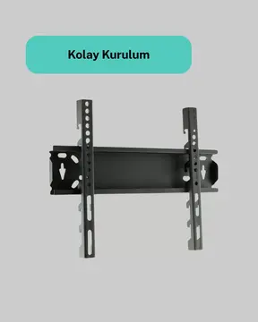 32-55 İnç Uyumlu 40 Kg Taşıma Kapatiseli Televizyon Duvar Asma Aparatı