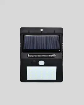 Sensörlü Güneş Enerjili LED Duvar Lambası Bahçe ve Balkon Aydınlatma