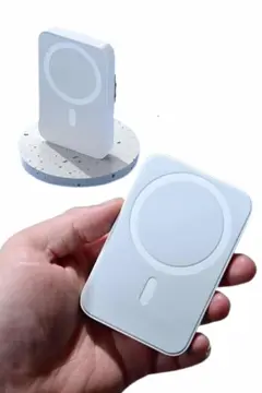 15W MagSafe Uyumlu Manyetik Kablosuz Powerbank 5000 mAh