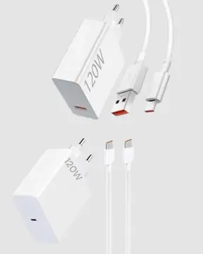 Turbo 120W Hızlı Şarj Cihazı Type-C Kablolu