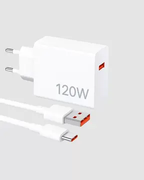 Turbo 120W Hızlı Şarj Cihazı Type-C Kablolu