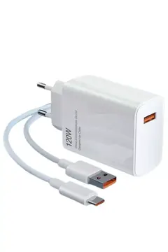 Turbo Hızlı Şarj Destekli 120W USB-C Şarj Seti