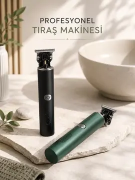 Tıraş Makinesi Saç Sakal Ense Çizim Ayarlanabilir Başlık