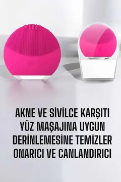 Yüz Temizleme Ve Masaj Aleti Tüm Cilt Tipleri İçin Uygun Kan Dolaşımını Artıran