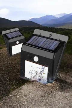 Solar Lamba Giriş Bahçe Yol Avlu Hareket Sensörlü Led