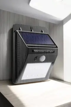 Solar Lamba Giriş Bahçe Yol Avlu Hareket Sensörlü Led