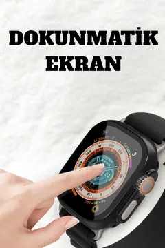 Uyku ve Nabız Takipli Wireless Şarjlı Akıllı Saat Android ve iOS Uyumlu