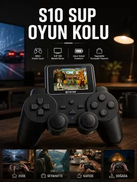 S10 Sup 520 Oyunlu Gamepad TV Uyumlu Gamepad