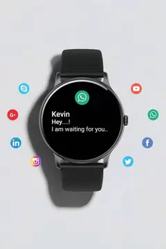 Akıllı Saat Çok Fonksiyonlu Sesli Görüşme NFC Uyumlu Amoled Ekran