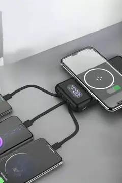 10.000 Mah Powerbank 4 Portlu Hızlı Şarj Dijital Göstergeli