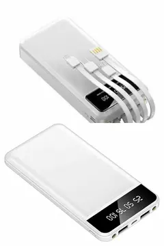 Powerbank Şarj Cihazı 4 Çıkışlı 20.000 MAH Powerbank Kompakt Yüksek Kapasiteli Hızlı Şarj