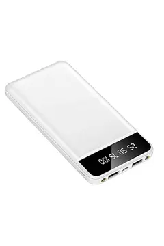 4 Çıkışlı 20.000 MAH Powerbank Taşınabilir Çoklu Giriş