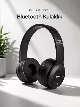 Kulak İçi Kablosuz Bluetooth Kulaklık Ekstra Bass ve Çok Yönlü Kullanım