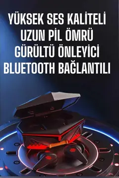 Yeni Nesil Oyuncu Kulaklığı Gürültü Önleyici Uzun Pil Ömrü Bluetooth Bağlantılı