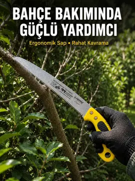Profesyonel Bahçe Bıçkısı Ergonomik Saplı Kesim Aleti