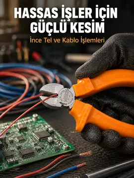 Ergonomik Saplı Hassas Kesim Sunan Dövme Çelik Yan Keski