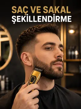 Çift Kademeli Güç Modlu Kablosuz Kişisel Bakım Seti