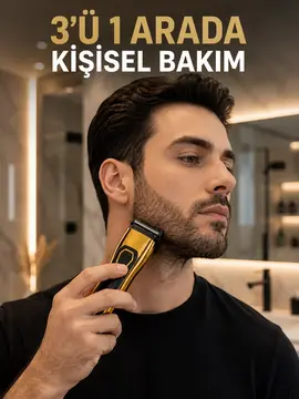 Saç Sakal Burun ve Kulak Bakımı İçin Çok Amaçlı Tıraş Makinesi