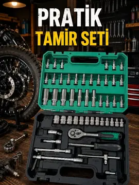 Oto Bakım ve Ev Tamiri İçin Lokma Seti