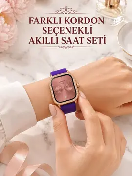 Aktivite ve Uyku Takipli Kadın Akıllı Saat