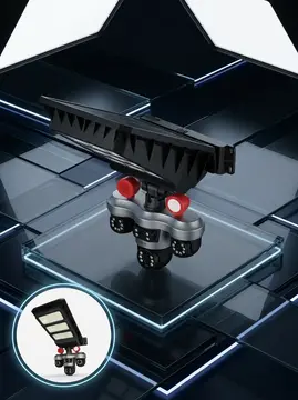 Akıllı Solar Güvenlik Kamerası 3 Lens Hareket Takip Özellikli Dış Ortam Kamera