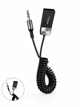 Araç ve Ev Ses Sistemleri İçin Bluetooth AUX Adaptörü