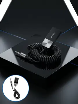USB AUX Bluetooth Adaptörü Kablosuz Ses Aktarım Cihazı