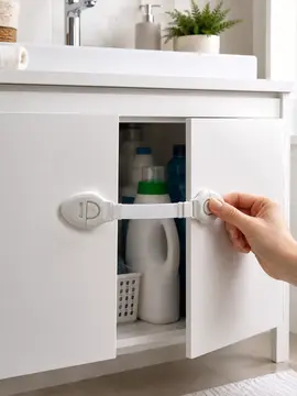 4 Adet Çok Amaçlı Çocuk Güvenlik Kilidi Dolap Çekmece ve Gardırop İçin