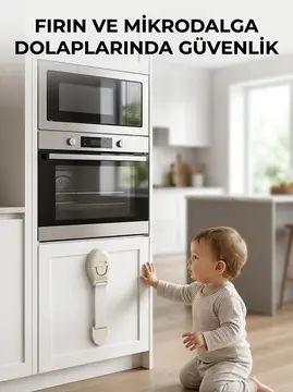 Bebek Güvenlik Dolap Kilidi Çok Amaçlı Çocuk Emniyet Kilit Sistemi