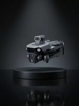 Ekranlı Kumandalı GPS Drone Çift Kameralı Katlanabilir Hava Aracı