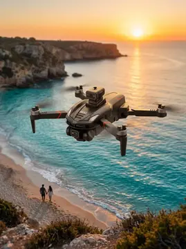 Ekranlı Kumandalı Katlanabilir Kamera Drone Hobi ve Günlük Kullanım