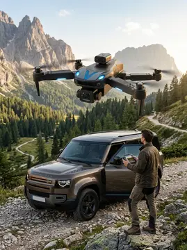 Katlanabilir Profesyonel Görünümlü Kamera Drone