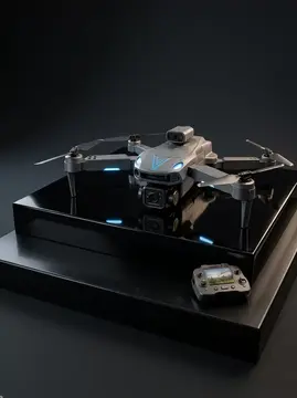 Katlanabilir Çift Kameralı Drone Uzaktan Kumandalı Hava Aracı