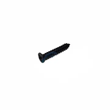 Klips, Menteşe, Ayak, Ağaç, Sunta Vidası 2,2x9,5mm - Siyah 100 Adet