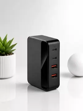 USB-A ve USB-C Girişli Çoklu Şarj Cihazı