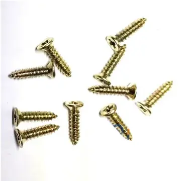 Klips, Menteşe, Ayak, Ağaç, Sunta Vidası 2,2x9,5mm - Siyah 100 Adet