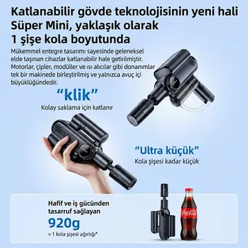 EZERE TurboWash Şarjlı 60 Bar Yüksek Basınçlı Oto Araba Bahçe Yıkama ve Temizleme Tabancası Makinesi