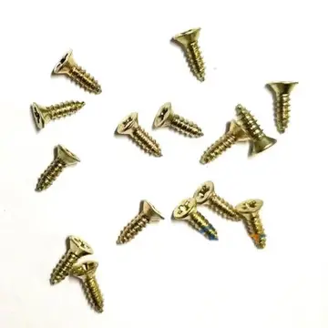 Klips, Menteşe, Ayak, Ağaç, Sunta Vidası 2,2x9,5mm - Siyah 100 Adet