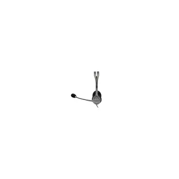 LOGITECH H110 981-000271 35mm Jac Çağrı Merkezi Ofis Toplantı Konuşmacı Tipi Microfonlu Kulaklık(1923)