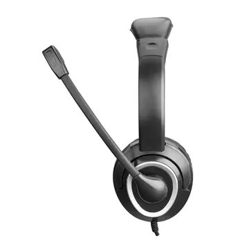 SNOPY SN-X4 X-ZOOM Kablolu 3.5mm Jac Çağrı Merkezi Ofis Toplantı Konuşmacı Tipi Microfonlu Kulaklık(1923)