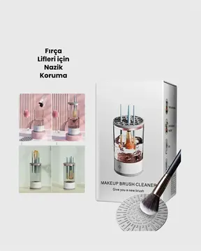 Taşınabilir Sessiz ve Güçlü Makyaj Fırçası Temizleme Makinesi