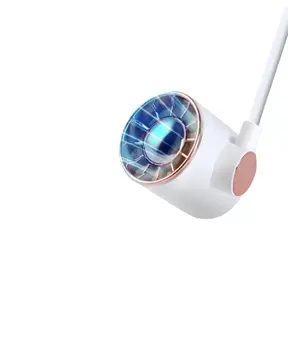 Katlanabilir Asılabilir Fan | USB Şarjlı 3 Vitesli Sessiz Mini Fan Yeni Nesil